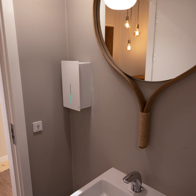 LOKI hand dryer, optional RAL classic colours