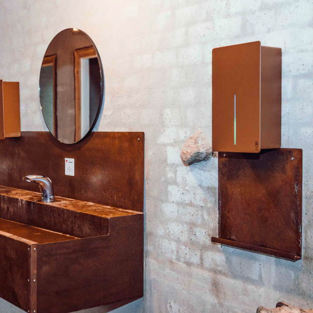 LOKI hand dryer, optional RAL classic colours