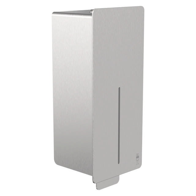 LOKI manual dispenser for soap/disinfectant, stainless steel