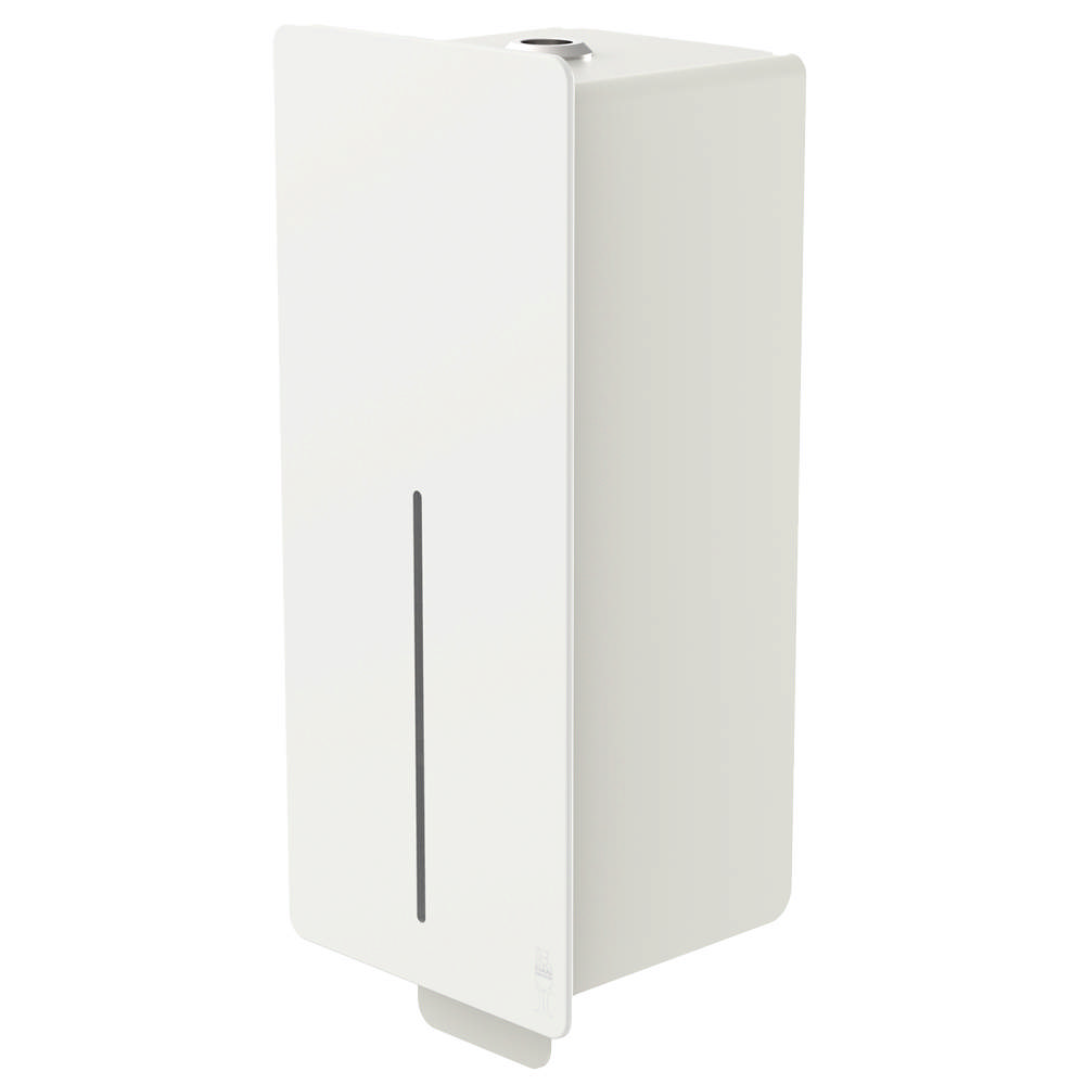 LOKI manual dispenser for soap/disinfectant, white