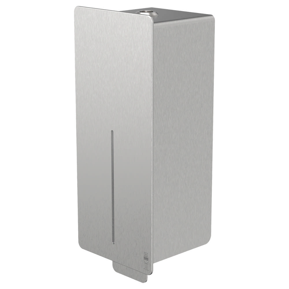 LOKI manual dispenser for disinfectant spray, stainless steel