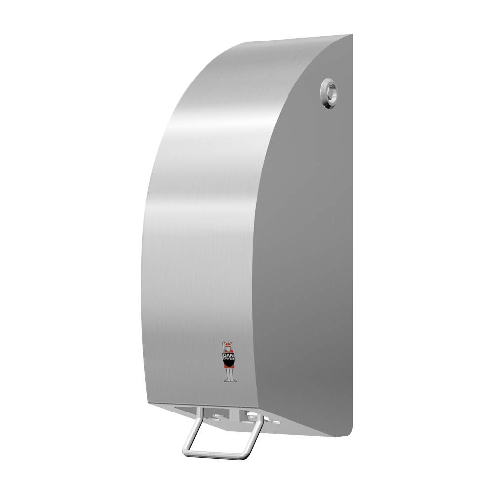 STAINLESS DESIGN manual dispenser for liquid soap