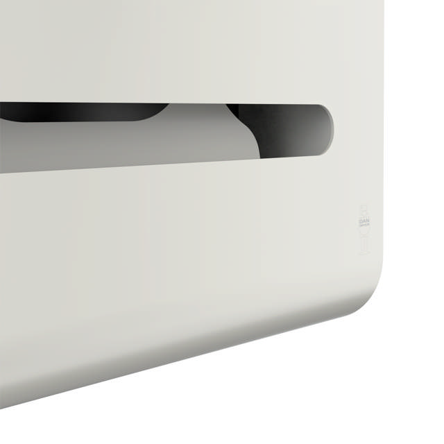 Papirdispenser til BJÖRK puslebord, hvid