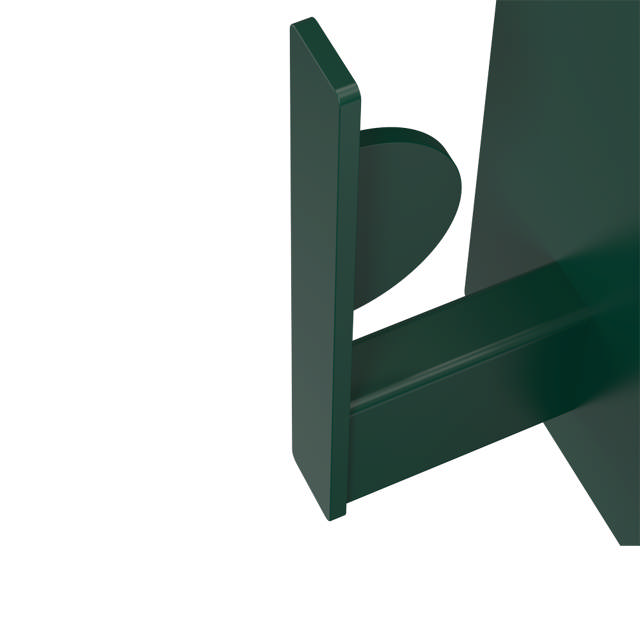 Spare toilet roll holder, optional RAL classic colours