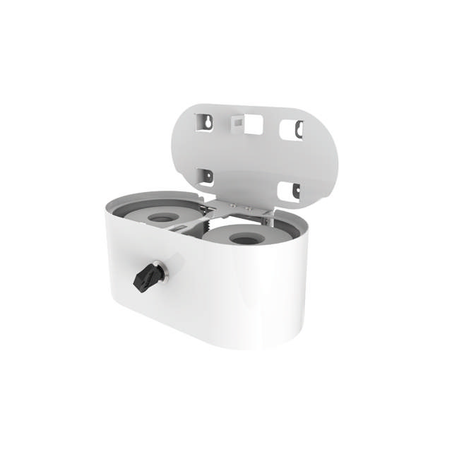 BJÖRK toilet roll holder double, white