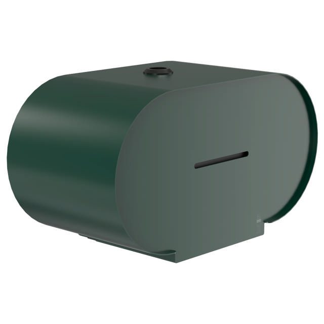 BJÖRK toilet roll holder double, optional RAL classic colours