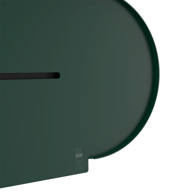 BJÖRK toilet roll holder double, optional RAL classic colours