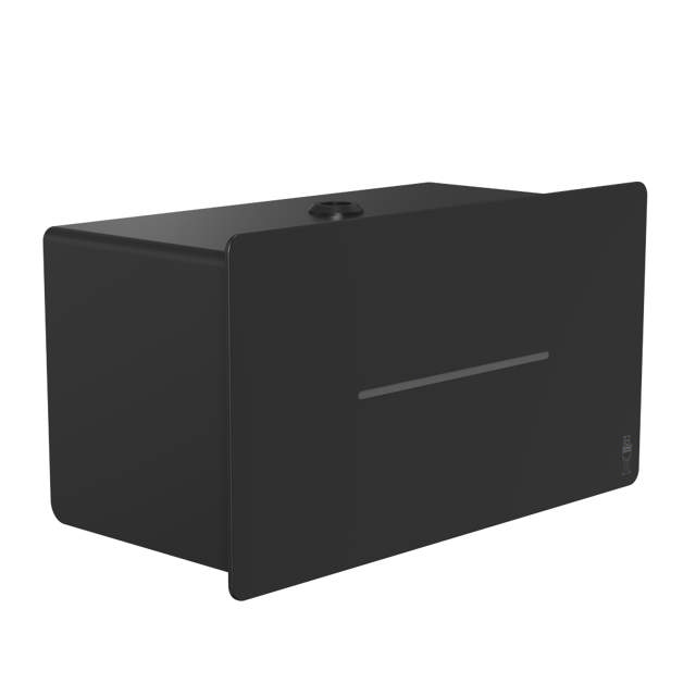 LOKI toiletpapirholder til 2 standardruller, sort