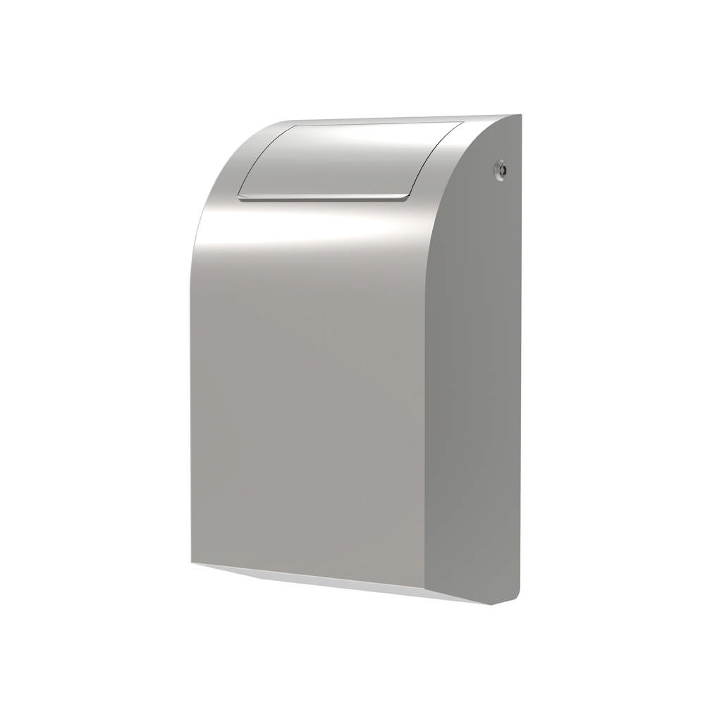 STAINLESS DESIGN waste bin, 30 L