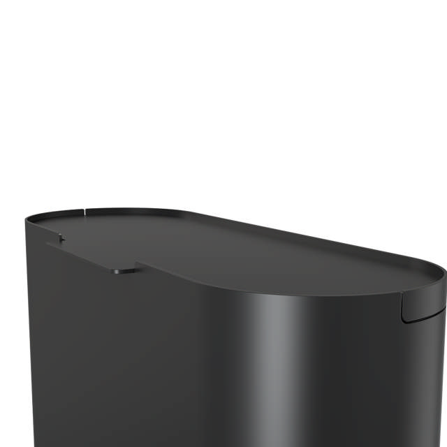 BJÖRK sanitary bin, 12 L, black