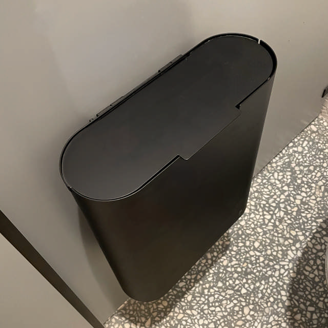 BJÖRK sanitary bin, 12 L, black