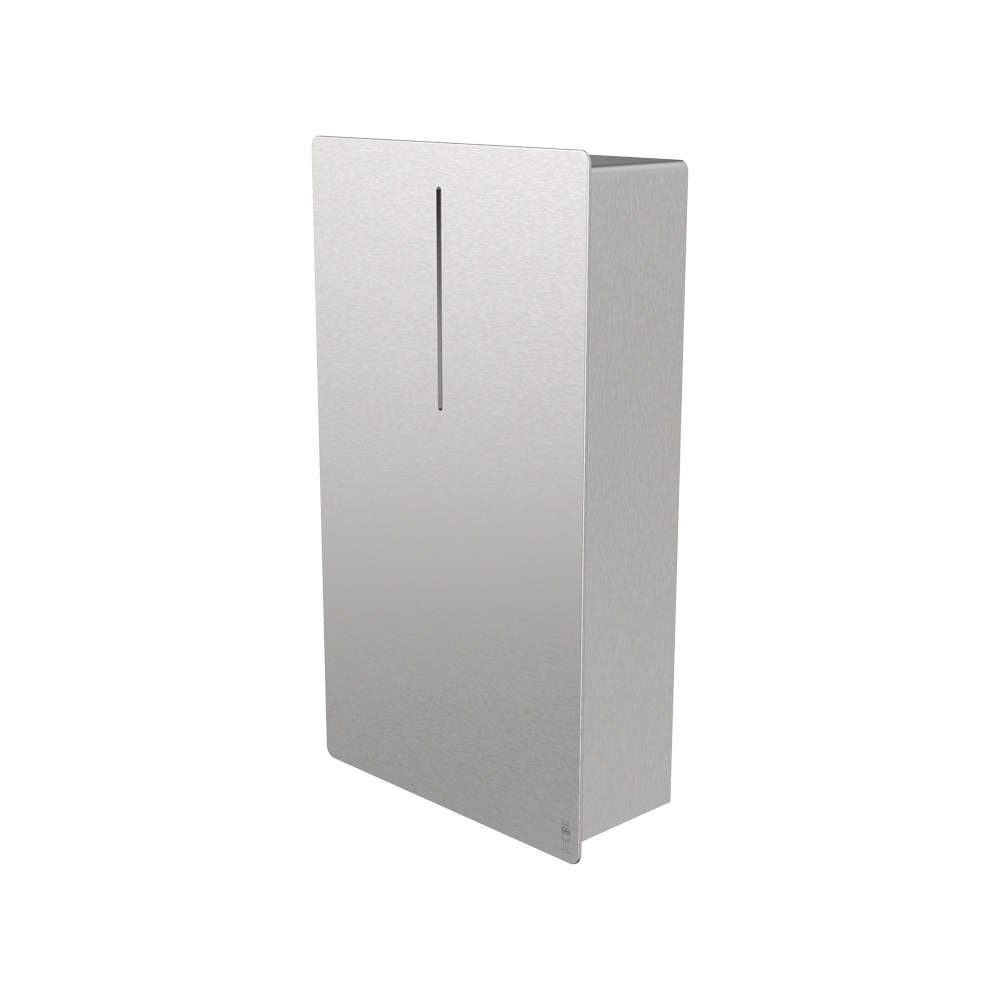 LOKI sanitary bin, 11 L, stainless steel