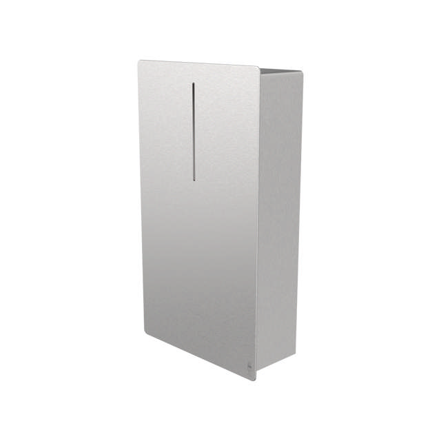 LOKI sanitary bin, 11 L, stainless steel
