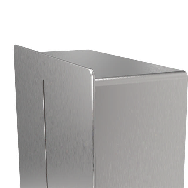 LOKI sanitary bin, 11 L, stainless steel