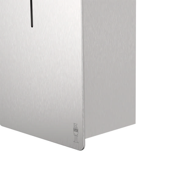 LOKI sanitary bin, 3 L, stainless steel