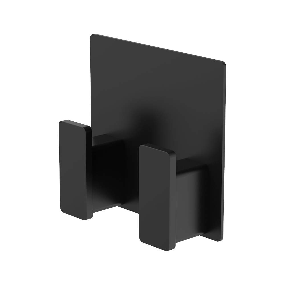 Hanger, double, black